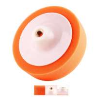 150mm Orange Car Sponge Polishing Pad Wheel with Drill Adapter