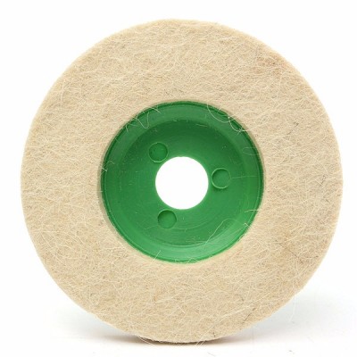 4 inch metal glass polishing buffing wheel wool felt polishing disc pad